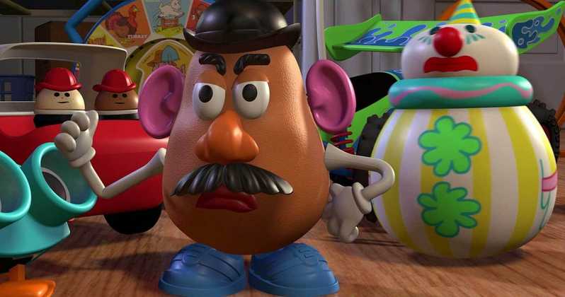 mister potato head from the toy story 4 movie in 2019