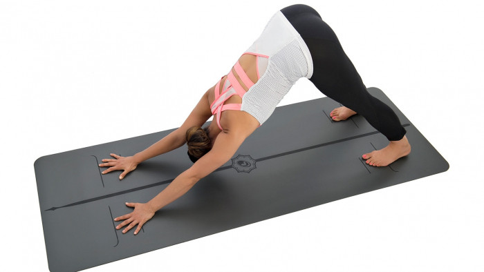Liforme Yoga Mat - Grey  Yoga mats best, Yoga mat, Travel yoga mat