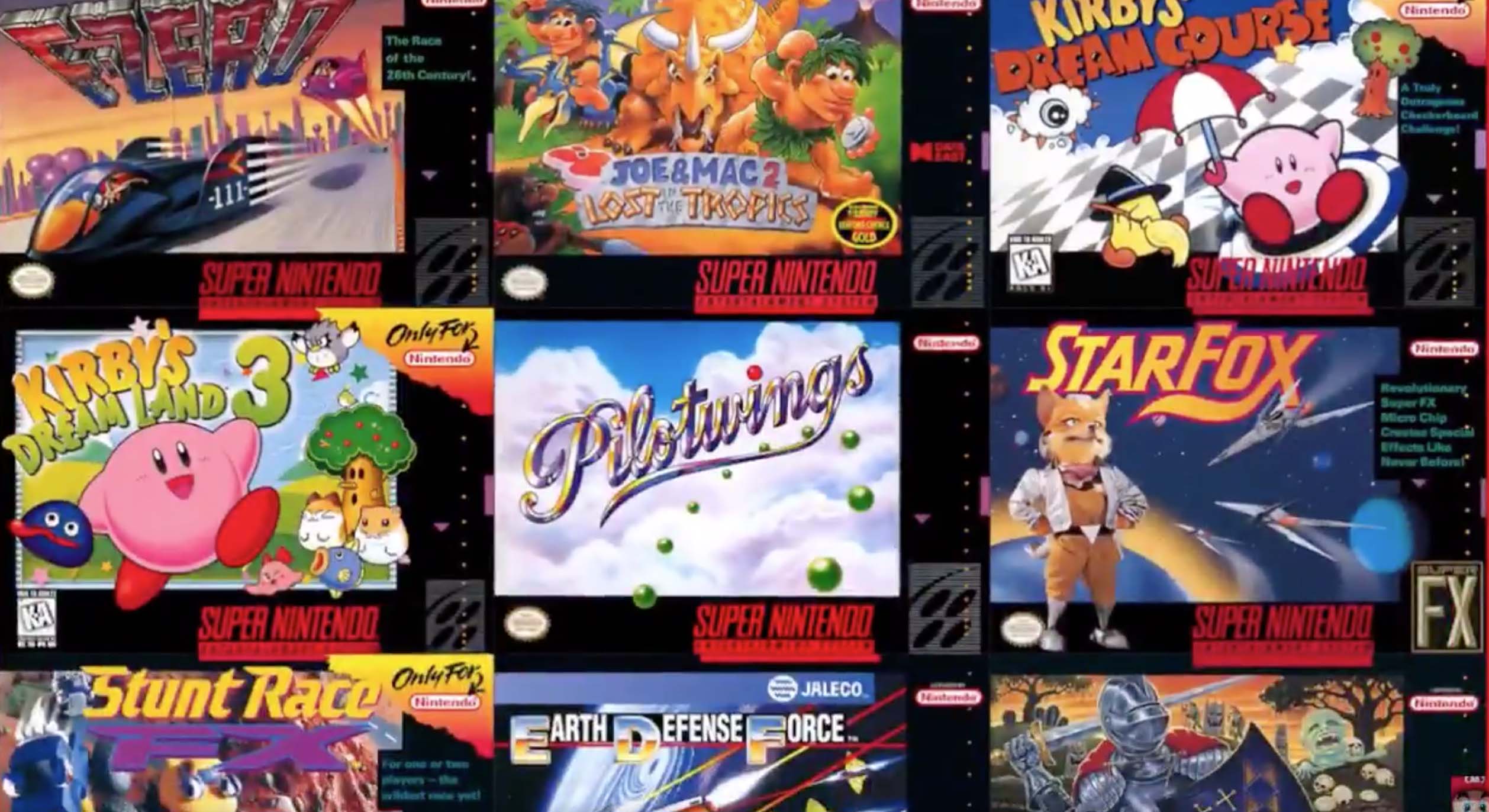 Nintendo Switch 20 new SNES games available now