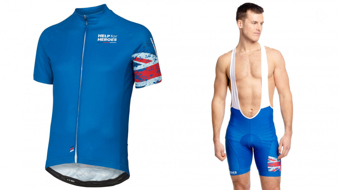 cycling bib shorts and jersey