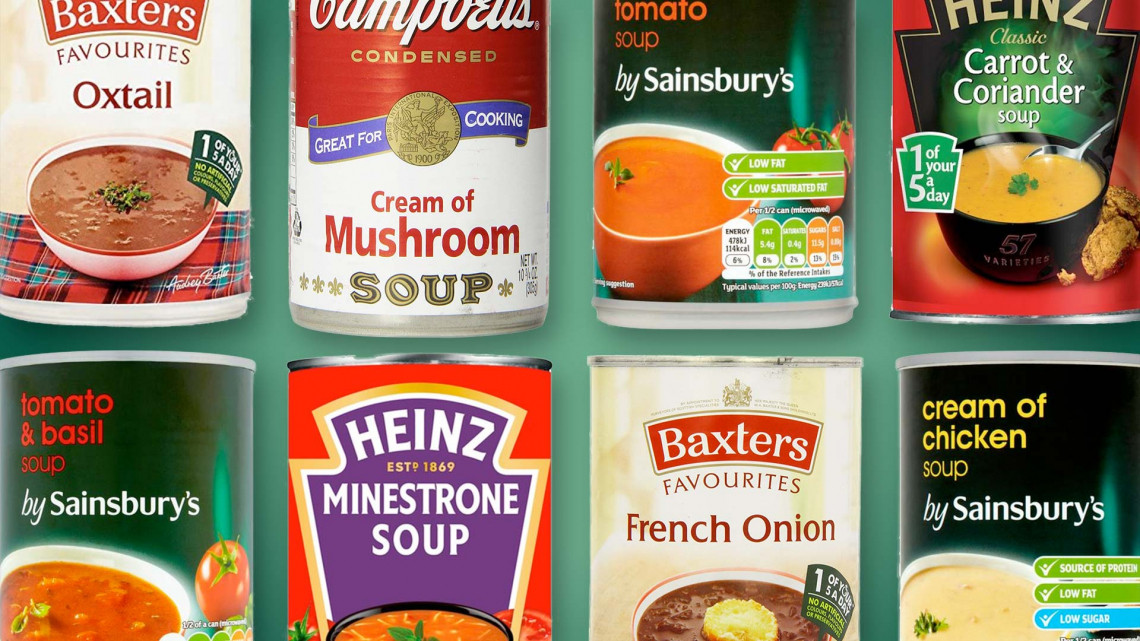 Best tinned soup 11 varieties taste tested