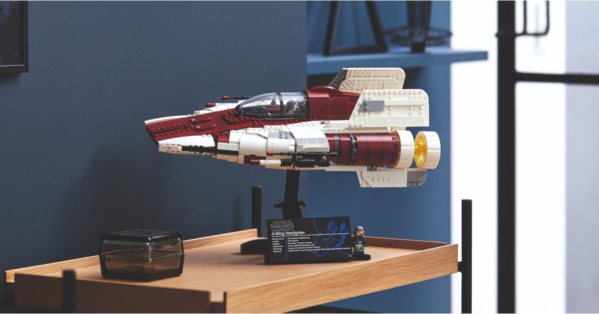 Fight the First Order with LEGO's new Star Wars A-Wing Starfighter