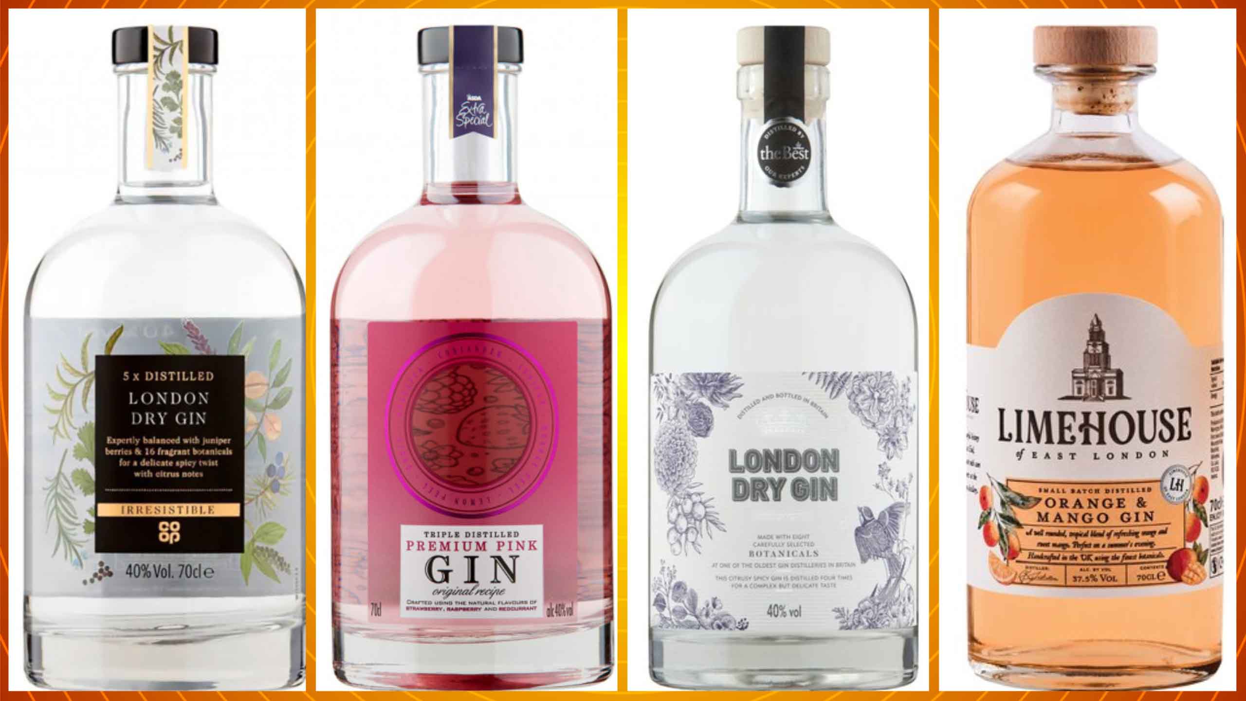 Best supermarket spirits great in gin 2022: top-quality prices at
