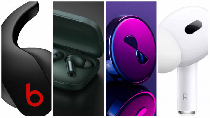 Wireless Earbuds, Bluetooth 5.0 True Wireless Headphones Sports Bluetooth Earphones Over-Ear Noise Cancelling Earbuds with LED Display Over-Ear Buds