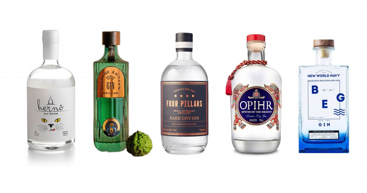 These are the world's five best gins... according to the experts