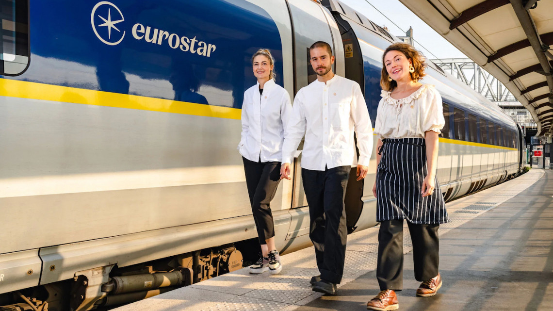 Bon appetit: New Eurostar first class dining menu will have your mouth ...