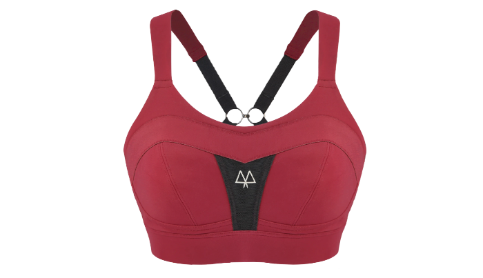 FIMS FIMS - Fashion is my style Women Cotton Sports Bra for Gym, Yoga,  Running Bra for Girls, Racer Back, Full coverage, Red, Cup B, Pack of 1, Women  Sports Non Padded