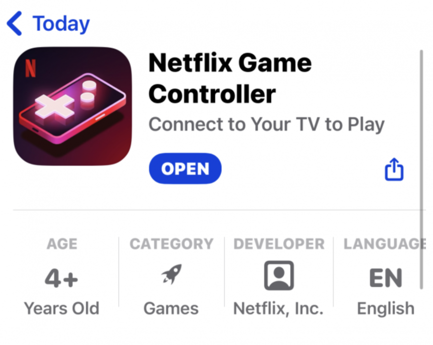 Netflix launched a game controller app on Apple's App Store - The