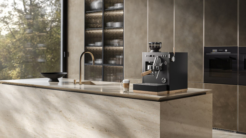 New Loewe aura.pure espresso machine wants to sate your coffee craving with luxury design